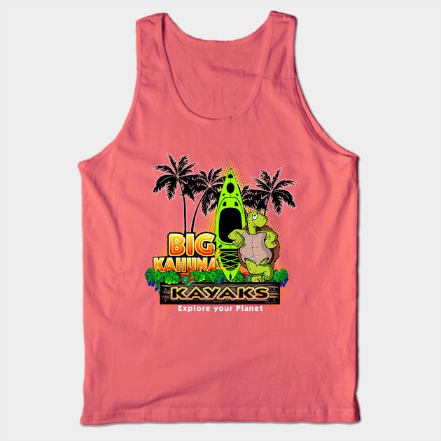 Kahuna Kayaks Tank Top by Digitanim8tor